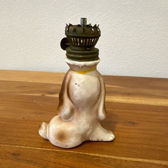 Vintage Beagle Basset Hound Miniature Dog Oil Kerosene Lantern Unused - Picture 3 of 8